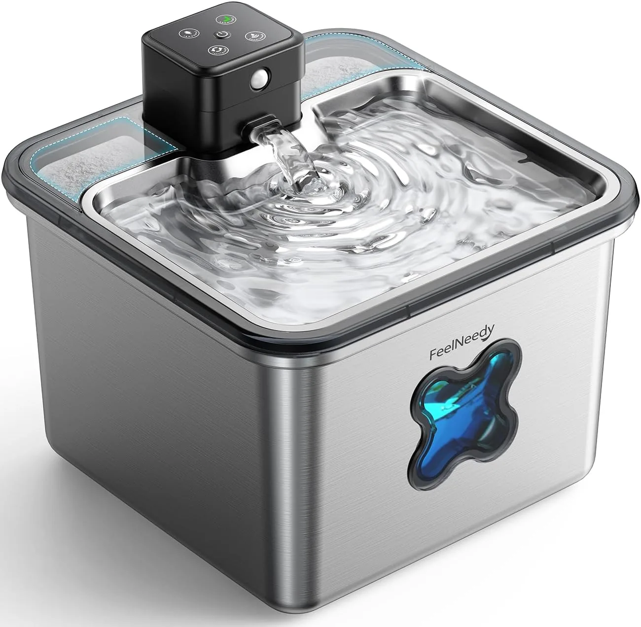 FEELNEEDY FN-W17 Fuente de Agua Inalámbrica con Batería