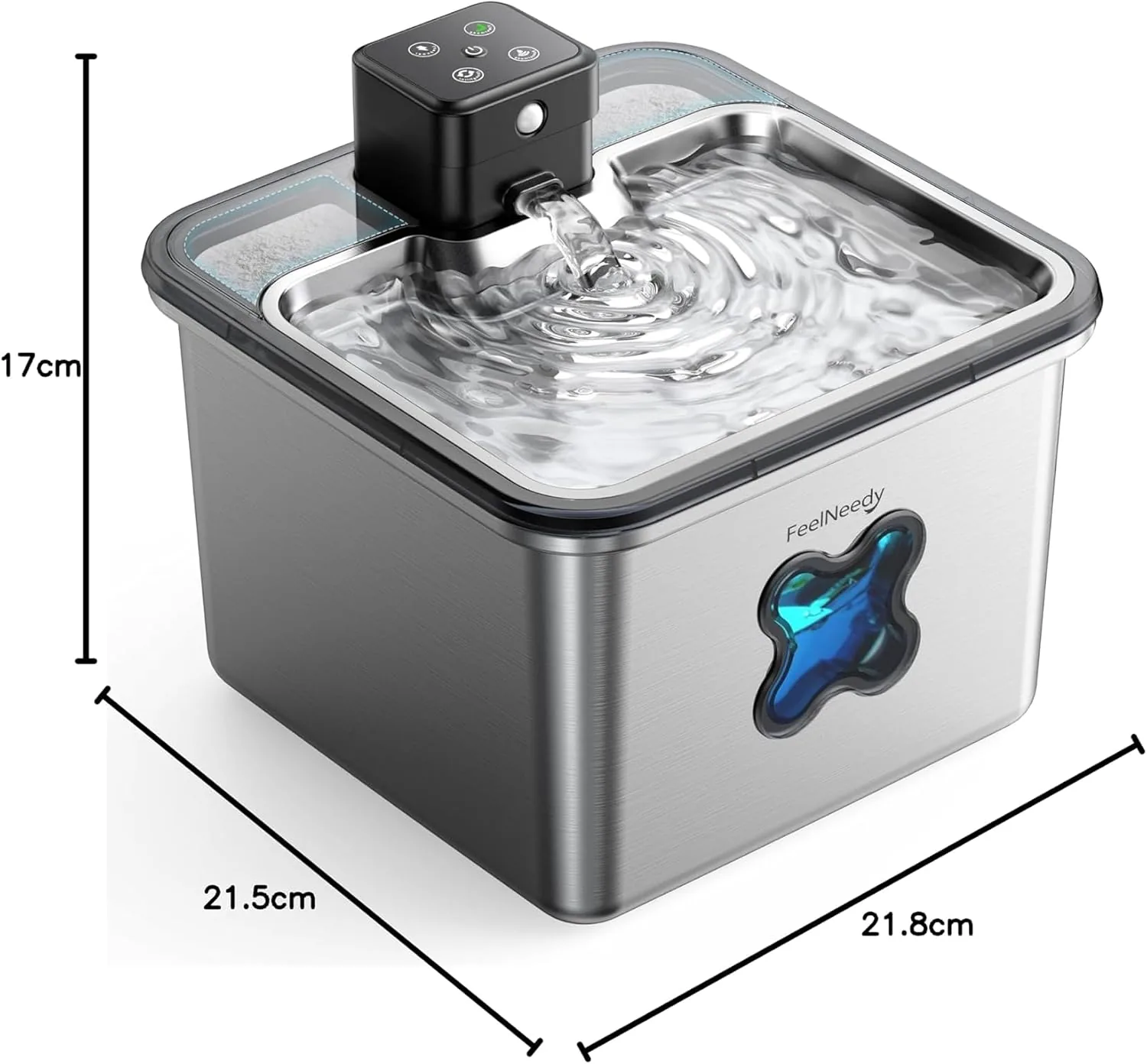 FEELNEEDY FN-W17 Fuente de Agua Inalámbrica con Batería — foto 10