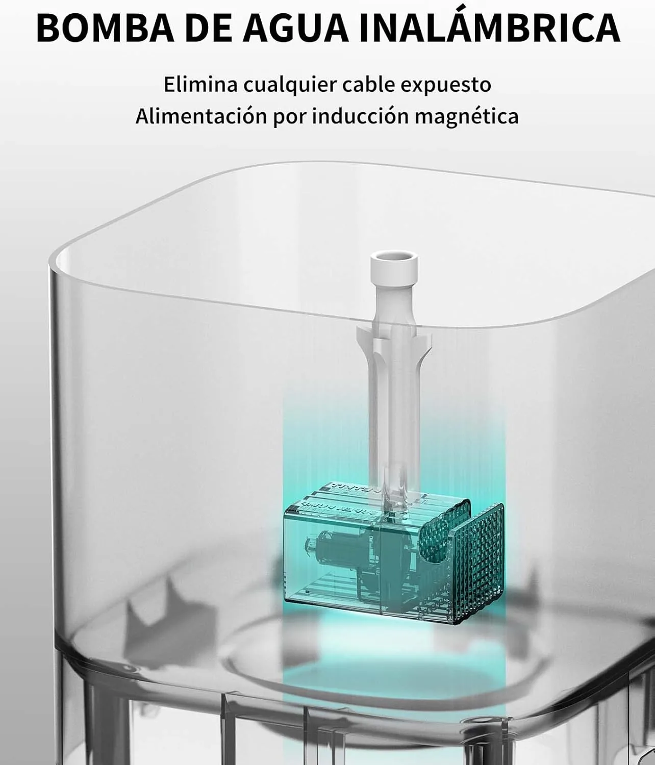 PETKIT CYBERTAIL Fuente de Agua Inalámbrica — foto 2