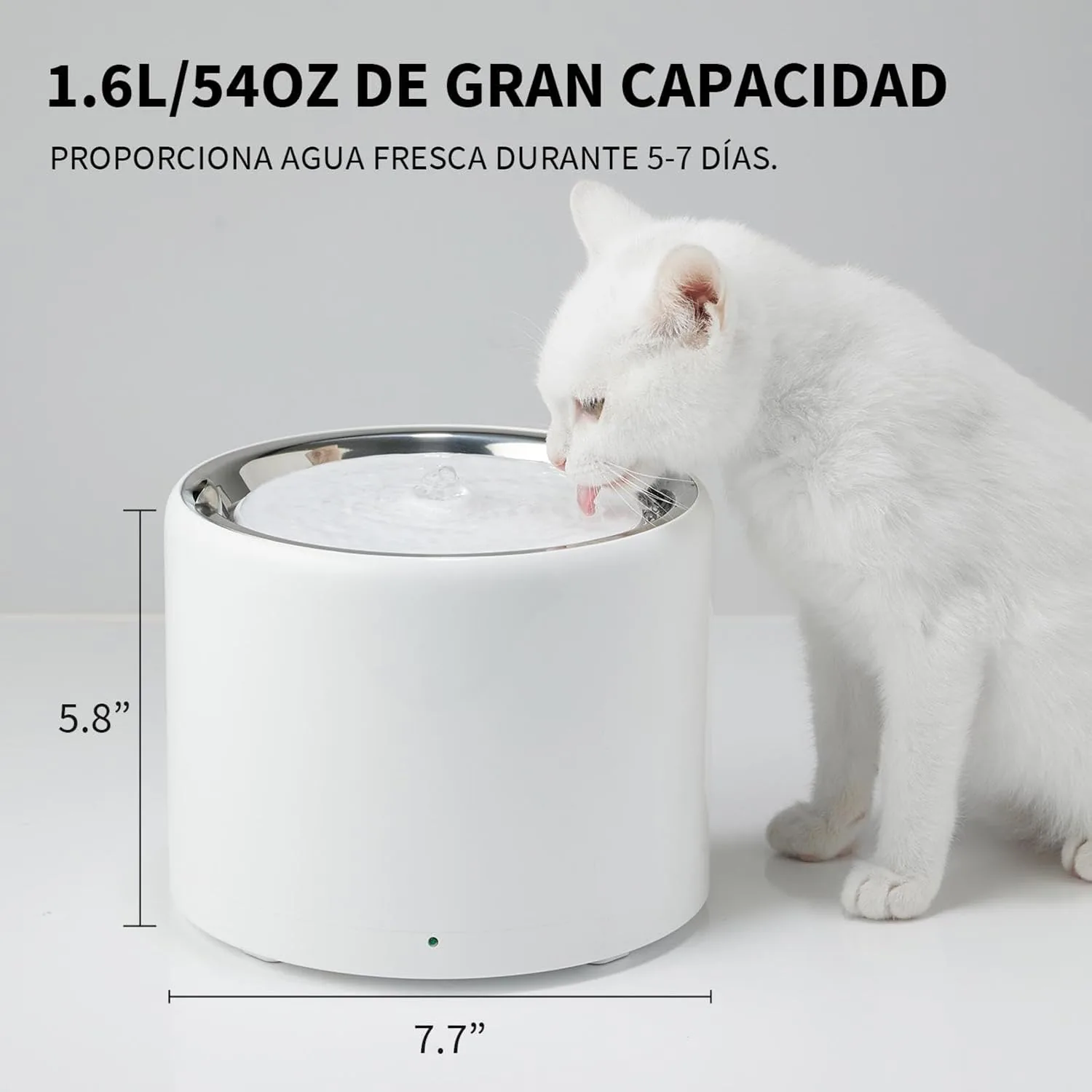 PETKIT EVERSWEET Fuente de Agua Inalámbrica de Acero Inoxidable — foto 6