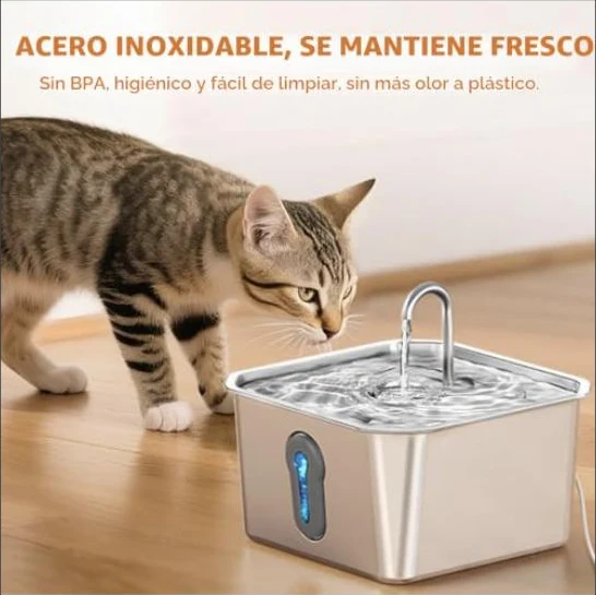 UPAWPIA Fuente de Acero Inoxidable 4L — foto 2